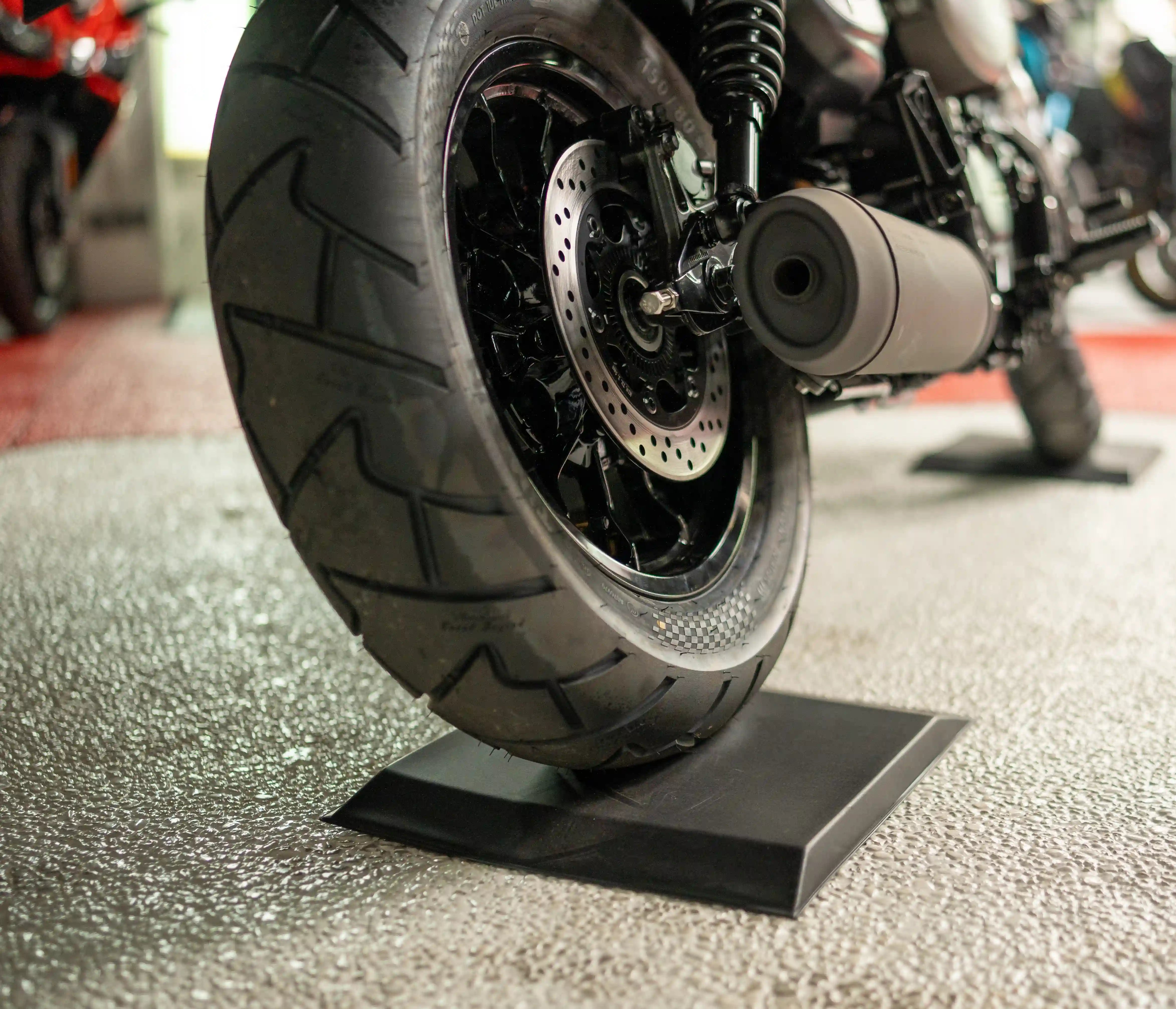 FTC®-Reifenschoner aus Flexigel® für Motorräder, Made in Germany
