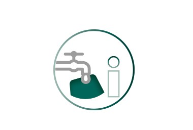 Die richtige Reinigung von Reifenschonern. Flexigel® Tyre Care Reifenschoner werden ganz einfach mit Wasser abgespült.