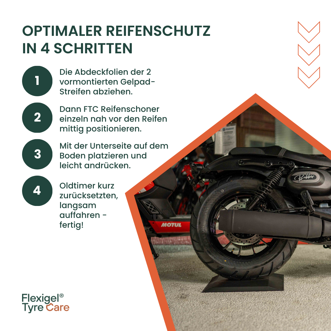 2er SET FTC -O Reifenschoner Bike individualisierbar
