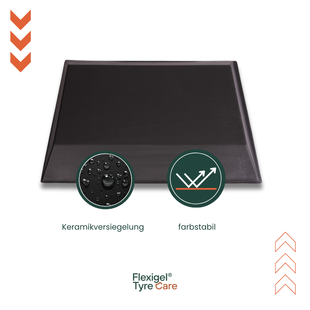 4er SET FTC -O Reifenschoner Oldtimer schwarz